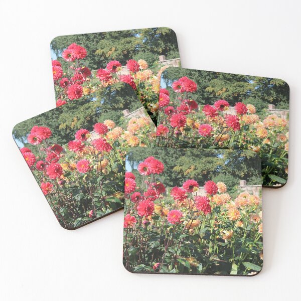 Item preview, Red and Yellow Dahlias designed and sold by Michaela Perryman.