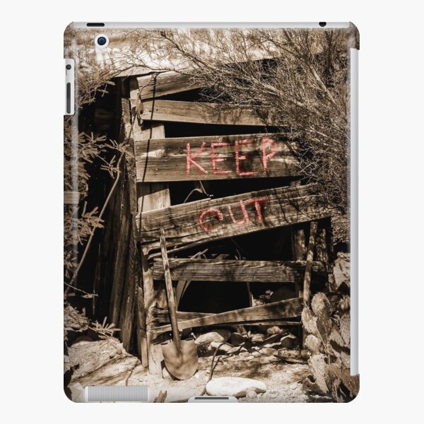 Keep Out iPad Snap Case