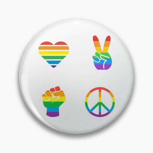 Item preview, Lgbtq Pack Stickers Queer Stickerpack Pride Love Rainbow Pride Set Colorful Pattern Stickerspack designed and sold by KLINESTORE.