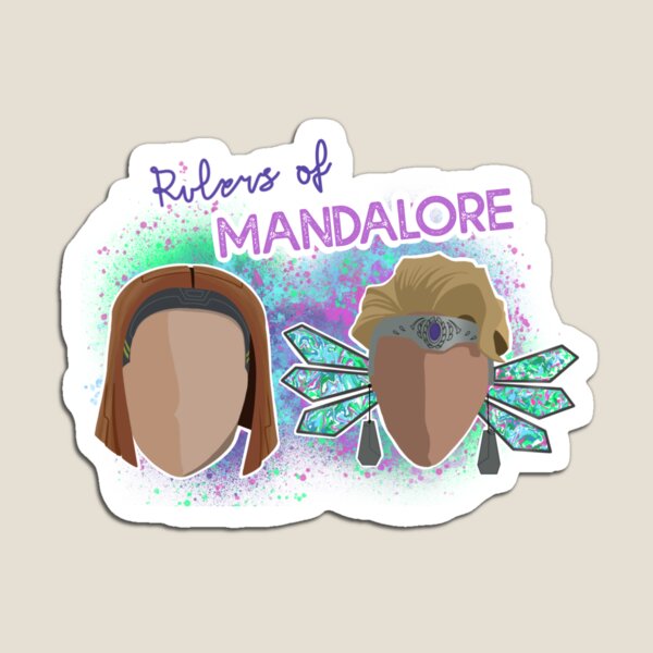 Vista previa del artículo con la obra «Gobernantes del mandalore», diseñado y vendido por AVdesigncompany.