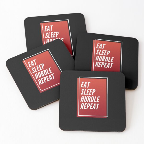 Item preview, Eat Sleep Hurdles Repeat designed and sold by PetitePeche.