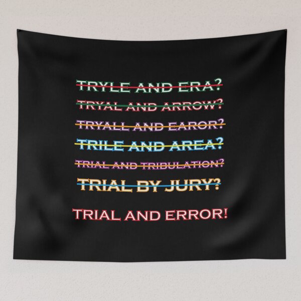 Item preview, Trial and Error designed and sold by LunaticPainter.