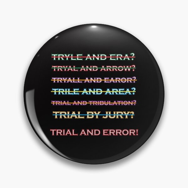 Item preview, Trial and Error designed and sold by LunaticPainter.