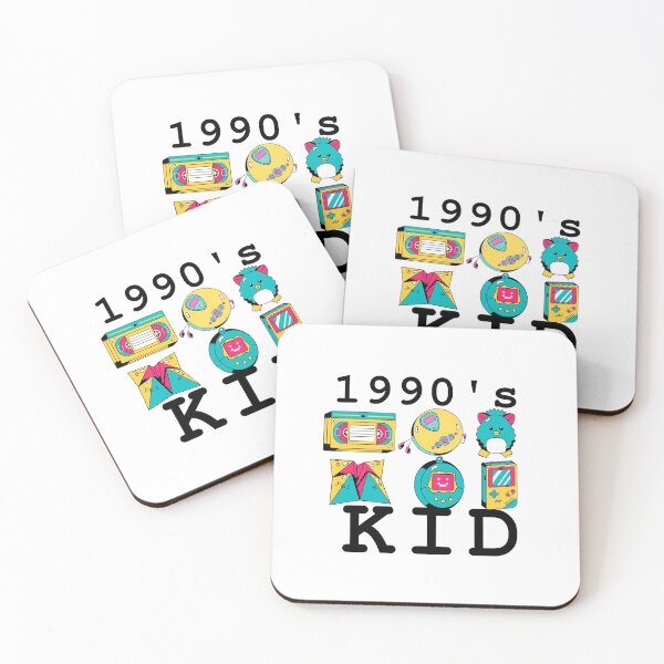 Item preview, 1990s Kid T-shirt, Retro Vintage VHS Video Tape Discman Furby Chatterbox Tamagotchi Game Boy T-shirt Black Ink designed and sold by KananiandKiki.
