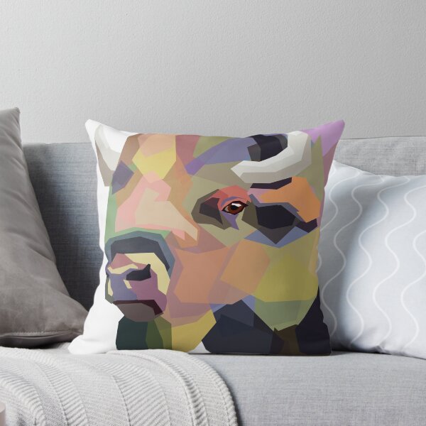 Item preview, Mosaico de bisontes designed and sold by D-Seif-Designs.