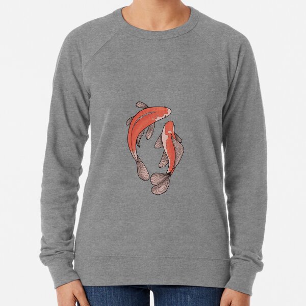 Two koi fish Lightweight Sweatshirt