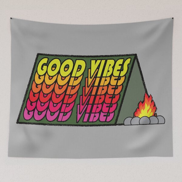 Item preview, Good Vibes Tent designed and sold by Keller Billstrom.
