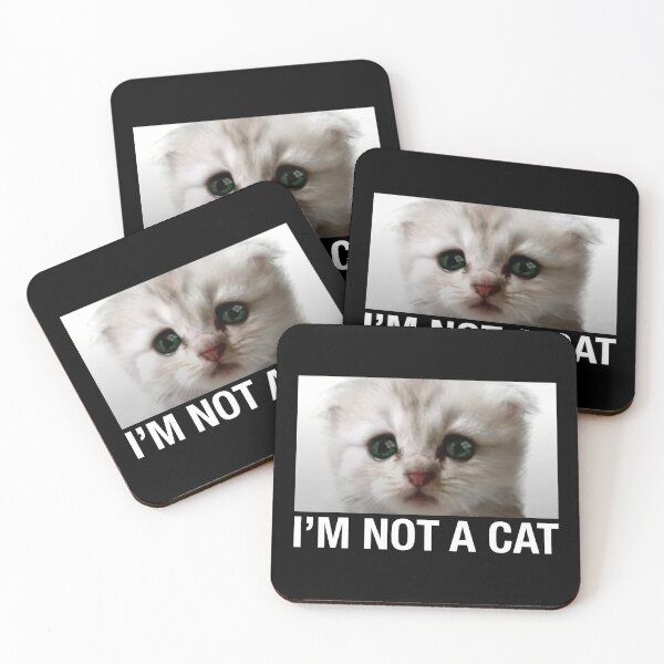 Item preview, I'm Not A Cat - Lawyer Cat Meme designed and sold by BeerBro-Designs.