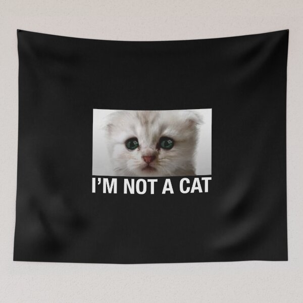 Item preview, I'm Not A Cat - Lawyer Cat Meme designed and sold by BeerBro-Designs.