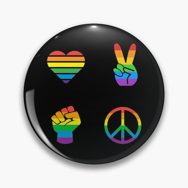 Item preview, Lgbtq Pack Stickers Queer Stickerpack Pride Love Rainbow Pride Set Colorful Pattern Stickerspack designed and sold by KLINESTORE.
