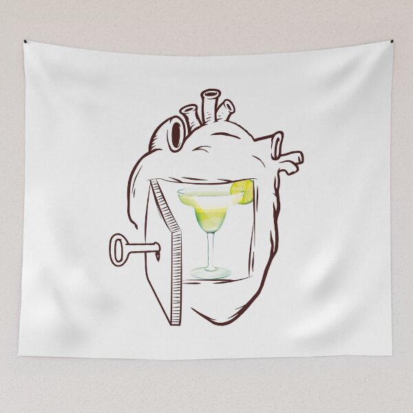 Item preview, Margarita In My Heart designed and sold by foodisthekey.
