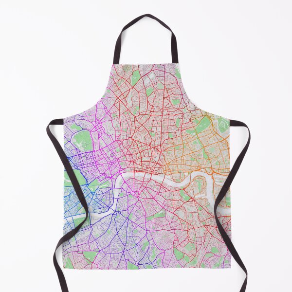 Item preview, London City Map of England - Colorful designed and sold by deMAP.
