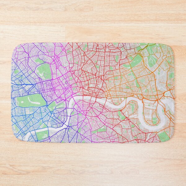 Item preview, London City Map of England - Colorful designed and sold by deMAP.