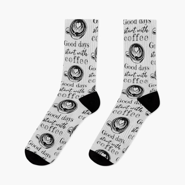 Item preview, Good Days Start With Coffee designed and sold by ilustraliza.