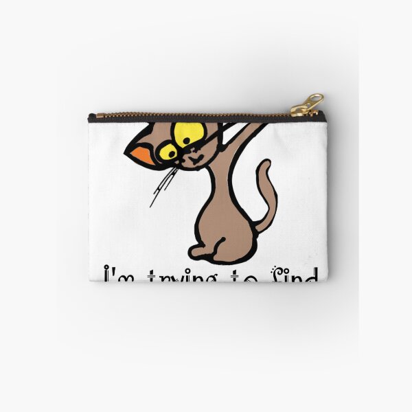 Item preview, cartoon-cat-trying-to-find-himself designed and sold by manuelunsui.