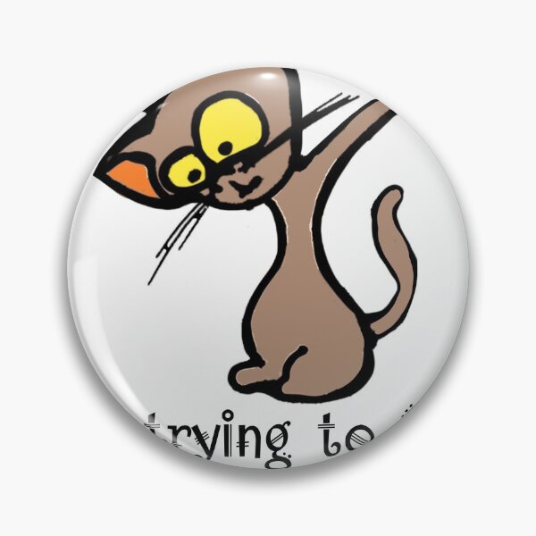 Item preview, cartoon-cat-trying-to-find-himself designed and sold by manuelunsui.