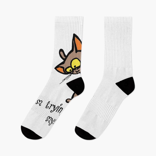 Item preview, cartoon-cat-trying-to-find-himself designed and sold by manuelunsui.