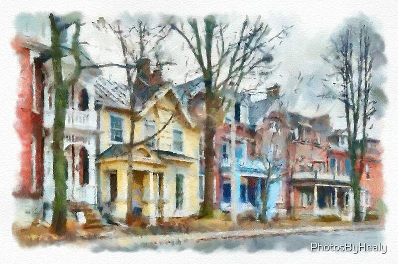 Sydenham Street - Watercolour by Photos by Healy