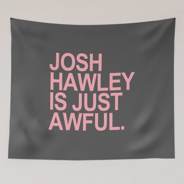 Item preview, Josh Hawley is just awful (pink/gray) designed and sold by Thelittlelord.