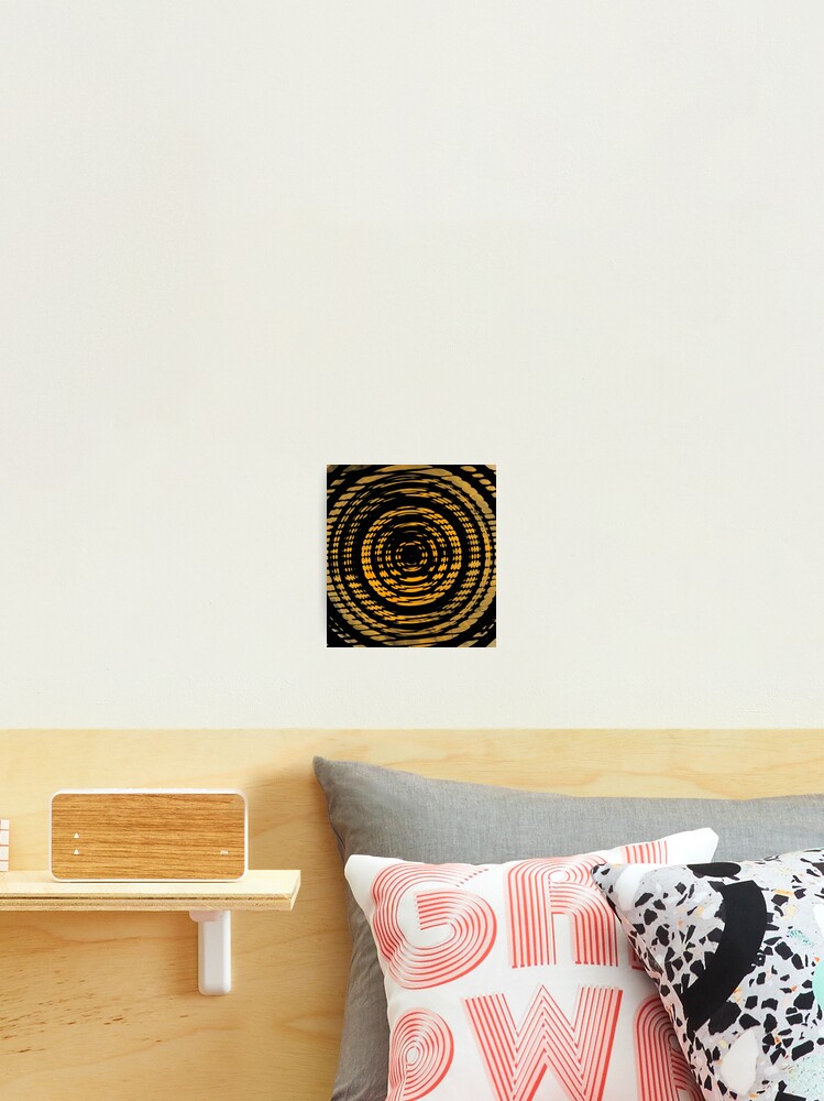 Thumbnail 2 of 3, Photographic Print, Abstract Yellow Ropes pattern designed and sold by StrbArtDigitals.