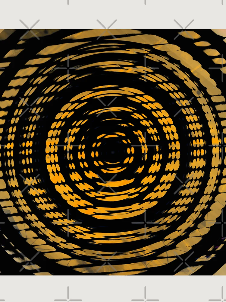 Thumbnail 6 of 6, Premium Oversized Sweatshirt, Abstract Yellow Ropes pattern designed and sold by StrbArtDigitals.