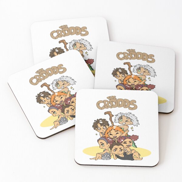 Item preview, The Croods family chibi art designed and sold by twixxsticks.