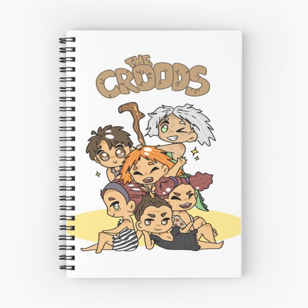 Item preview, The Croods family chibi art designed and sold by twixxsticks.