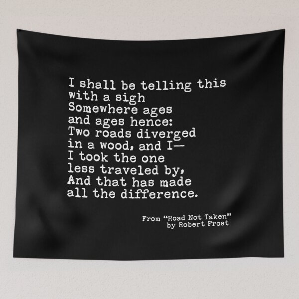 Item preview, Road Not Taken designed and sold by grapehateswine.