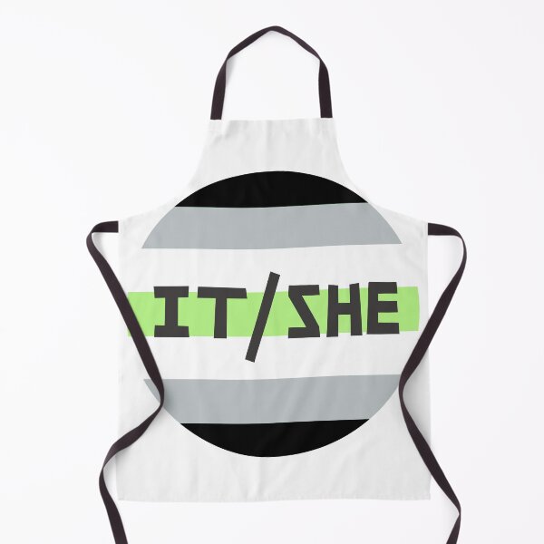 Item preview, Pronouns It/She Agender designed and sold by NamelessMeowMeow.