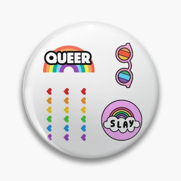 Item preview, Lgbtq Pack Stickers Queer Stickerpack Pride Love Rainbow Pride Set Colorful Pattern Stickerspack designed and sold by KLINESTORE.