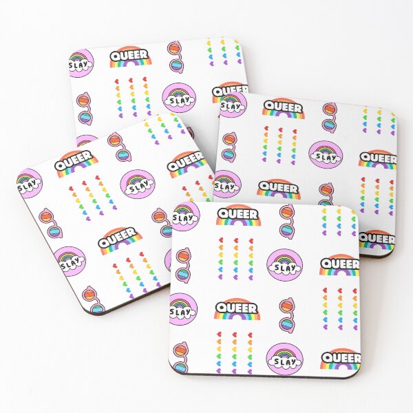 Item preview, Lgbtq Pack Stickers Queer Stickerpack Pride Love Rainbow Pride Set Colorful Pattern Stickerspack designed and sold by KLINESTORE.