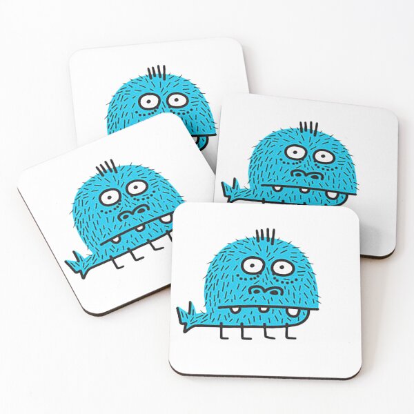 Item preview, Frank 4 Legged Blue Monster cartoon designed and sold by Nostrathomas66.