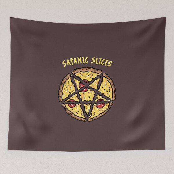 Item preview, Satanic Slices designed and sold by baltion.