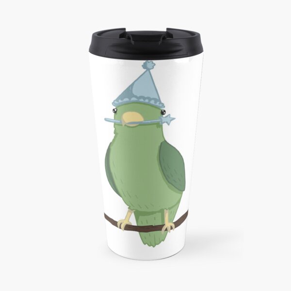 Cute magic parrot Travel Mug