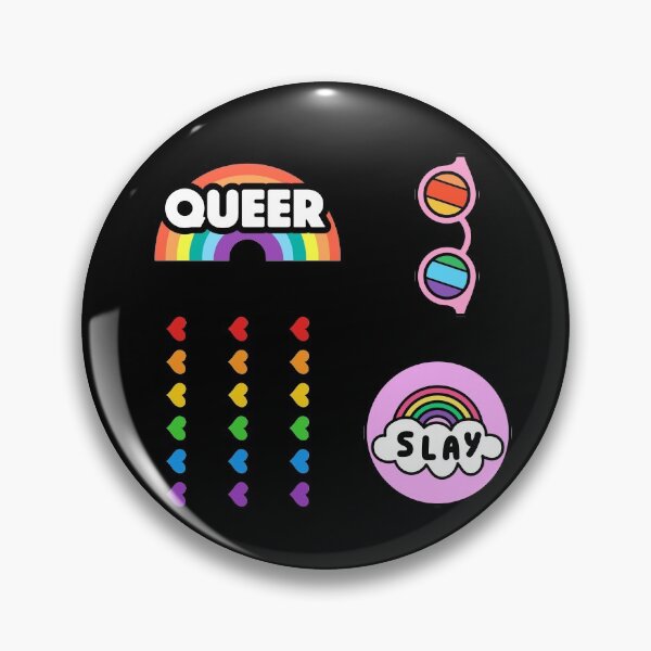 Item preview, Lgbtq Pack Stickers Queer Stickerpack Pride Love Rainbow Pride Set Colorful Pattern Stickerspack designed and sold by KLINESTORE.