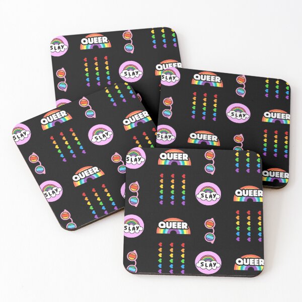 Item preview, Lgbtq Pack Stickers Queer Stickerpack Pride Love Rainbow Pride Set Colorful Pattern Stickerspack designed and sold by KLINESTORE.