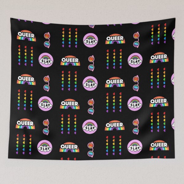 Item preview, Lgbtq Pack Stickers Queer Stickerpack Pride Love Rainbow Pride Set Colorful Pattern Stickerspack designed and sold by KLINESTORE.
