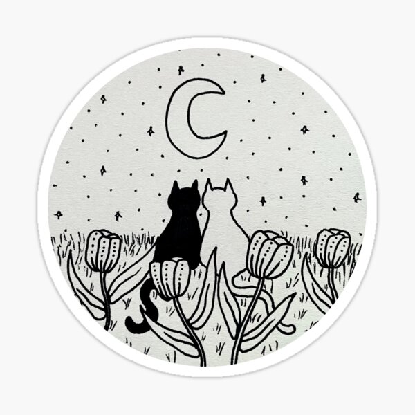 Artikel-Vorschau von Luna & Artemis Mond, designt und verkauft von elenaaskye.