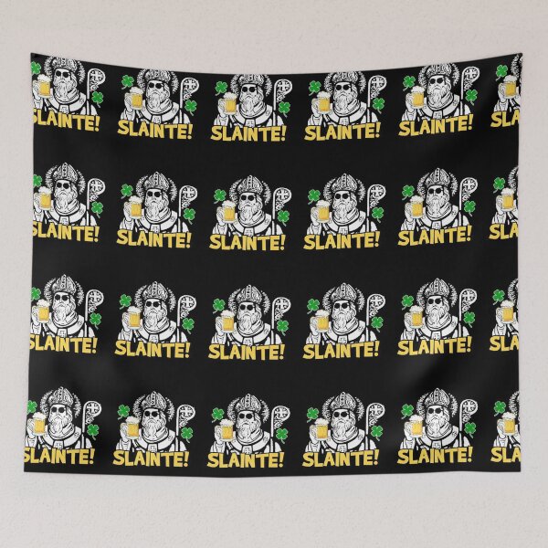 Item preview, Slainte Saint Patrick Drinking Cheer Beer Paddy’s Day designed and sold by KamillaBurjan.
