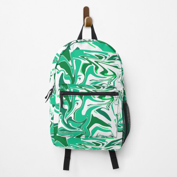 Item preview, Green & White Pour Paint designed and sold by Jagged3068.