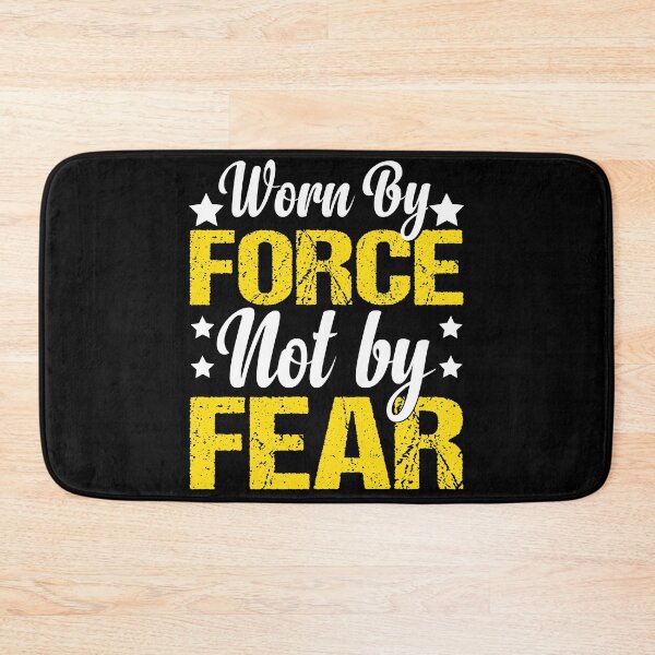 Item preview, Worn By Force Not by Fear designed and sold by ADAMYASS.