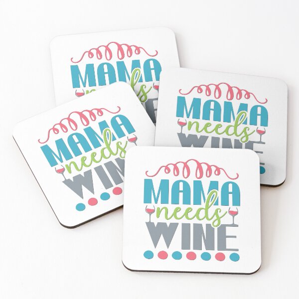 Item preview, Mama Needs Wine designed and sold by BandMomDesigns.