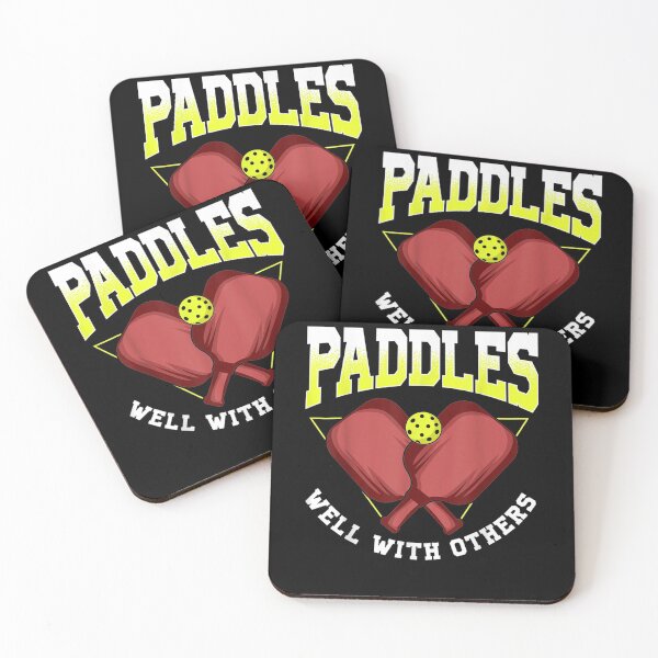 Item preview, Pickleball Paddles Well With Others Funny Gift Man Woman  designed and sold by aguilaro.