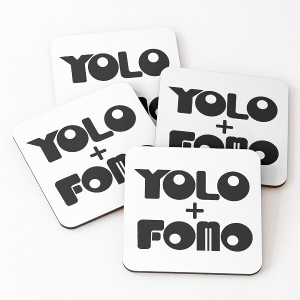 Item preview, YOLO + FOMO designed and sold by HouseOfBert.
