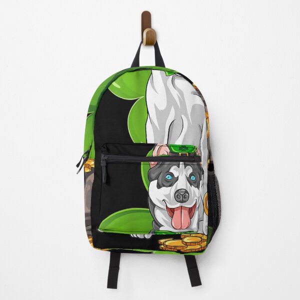 Item preview, Siberian Husky Dog Irish Leprechaun Saint St Patrick Day designed and sold by aguilaro.