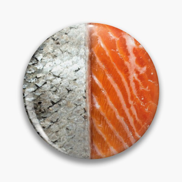 Artikelvorschau, Geteiltes Lachssushi entworfen und verkauft von TinyGinkgo.