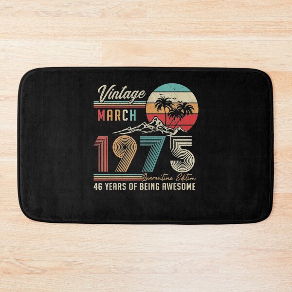 Item preview, March 1975 Vintage 46 Years Old Retro 46th Birthday Gift  designed and sold by aguilaro.