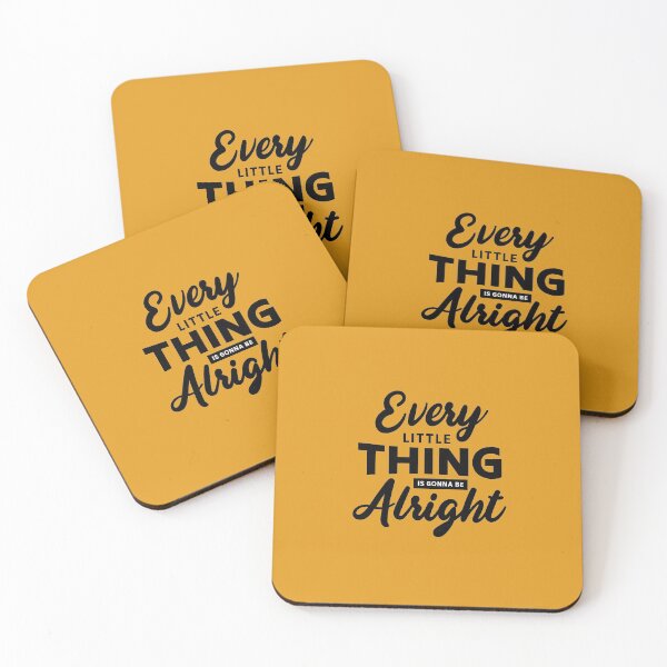 Item preview, Every Little Thing Is Gonna Be Alright, Inspirational/Motivational Quotes designed and sold by The Mindset Merch.