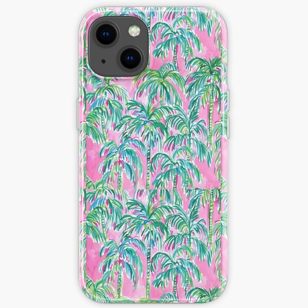 lilly palm tree iPhone Soft Case