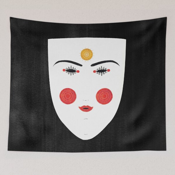 Item preview, Greek Traditional Mask - Boula designed and sold by Ariadne Kritonos.